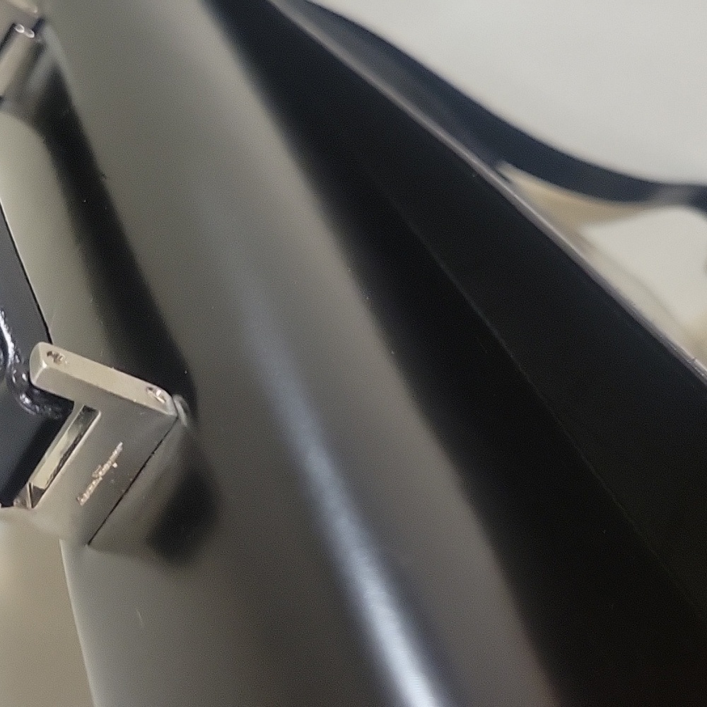 Salvatore Ferragamo Black Leather Briefcase - Picture 5 of 11